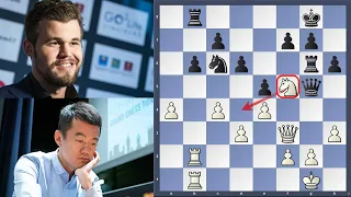 Back to the old style || Ding Liren vs Carlsen || Magnus Carlsen Chess Tour Finals Day 2 2020