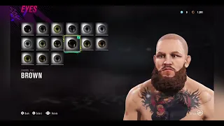 How To Create Heavyweight Conor McGregor in EA UFC 4 (CAF-Formula)