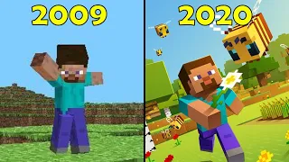 Evolution of Minecraft 2009-2020 (Caves & Cliffs)