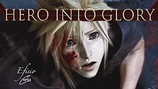 "Hero Into Glory" | Final Fantasy VII llustration | Efisio Cross