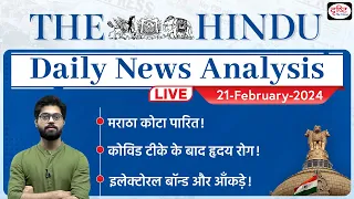 The Hindu Newspaper Analysis | 21 February 2024 | Current Affairs Today | Drishti IAS