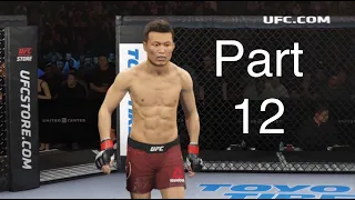 UFC4 - Part 12 - THE KOREAN ZOMBIE (Fighting Chan Sung Jung)