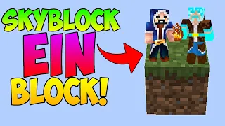 Minecraft Skyblock, aber auf EINEM BLOCK!