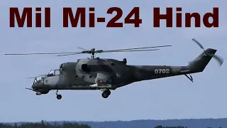 Mil Mi-24 Hind, giant scale RC helicopter, Nesvacily 2019