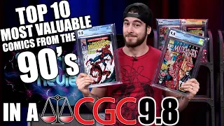 Top 10 Most Valuable Comics from the 90's in a CGC 9.8