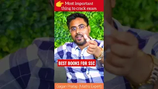 Best Books for SSC Exams #ssc #ssccgl @GaganPratapMaths #shorts