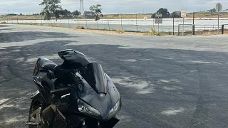 morning practice | cbr600rr