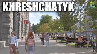 Kiev Today: Blurry Walk on the Khreshchatyk (Kyiv Travel Vlog 2022)