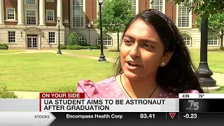 UA student aims to be astronaut after graduation