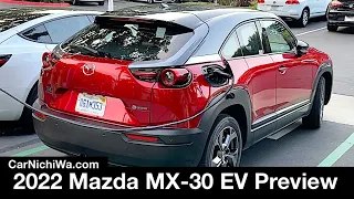 2022 Mazda MX-30 EV Preview | Charging at Terranea | CarNichiWa.com