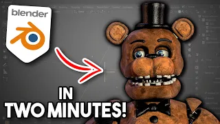 How To Import FNaF Models into Blender (In 2 Minutes!)