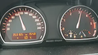 Bmw e83 2.0d 150km acceleration 0-150km/h