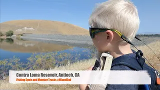 Hiking and Fishing at Contra Loma Reservoir, Antioch, CA