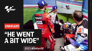 Post-race reaction from the podium trio 🤩 | 2023 #ItalianGP