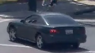 Hit-and-run suspect who struck biker caught on camera in Prince George's County | FOX 5 DC