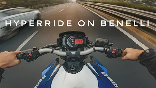 [4K] Continental GT 650 rider rides Benelli 600i at 190kmph🚀 || Loud Exhaust Sound🎧