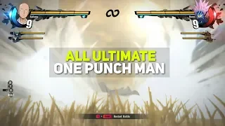 All Ultimate One Punch Man: A Hero Nobody Knows 60 FPS