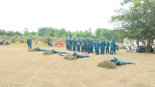 Thanh Sơn nâng cao chất lượng huấn luyện dân quân tự vệ