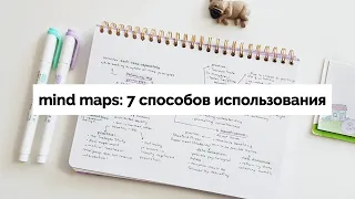 как я использую интеллект-карты в учёбе и планировании | mind maps