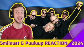 ESTONIA: 5miinust & Puuluup - (Nendest) Narkootikumidest ei tea me (küll) midagi REACTION