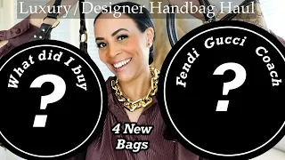 LUXURY DESIGNER HANDBAGS HAUL UNDER $500 + How to afford designer handbags | Crystal Momon