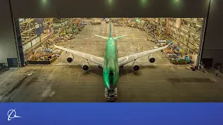 Final Boeing 747 leaves the factory