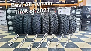 The BEST All Terrain Tires for SxS & ATVs 2021 Comparison Weight & Design