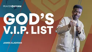 God's V.I.P. List | James Aladiran