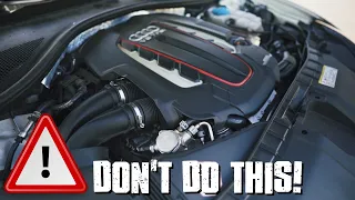 *WARNING* NEVER DO THIS ON YOUR AUDI S6/S7 4.0T!