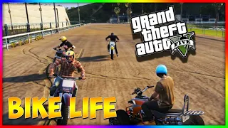 GTA 5 ROLEPLAY - BIKE LIFE WITH IMBADKIDJAY @Juwaniie  🛴🛵🚲