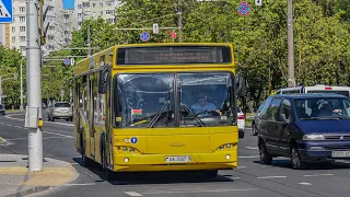 ПОЕЗДКА в автобусе МАЗ-103.476 (ГОС.№АК 3507-7) маршрут №т1