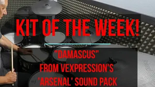 Kit of the Week! "Damascus" from Vexpression's 'Arsenal' pack for the Roland TD-50X