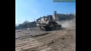 Танковый Дрифт. Мариуполь. Tank Drift. UK 💥🇷🇺 #russiamilitary