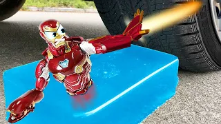 EXPERIMENT CAR vs Iron Man, Jelly | Crushing Crunchy | Woa Doodles | Funny Video | Tik Tok