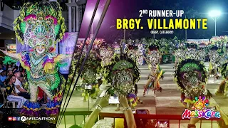 2nd RunUp - Brgy. Villamonte (Brgy. Category) - MassKara Festival 2018