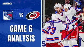 Kreider's 3rd Period Natural Hat Trick Eliminates Canes In Game 6 | New York Rangers