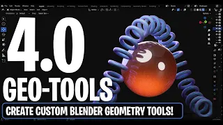 Blender 4.0 - New Custom Node-Based Tool Creator Is Here!