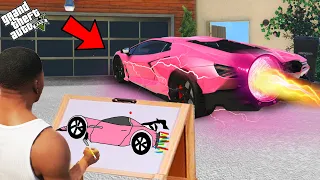 Franklin Search The Strongest Booster Car With The Help Of Using Magical Painting In Gta 5