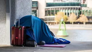 Cost of living crisis sees 'unacceptable' rise in working homeless population