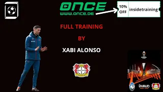 Full training by Xabi Alonso | Bayer Leverkusen