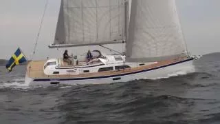 Hallberg-Rassy 44 sailing