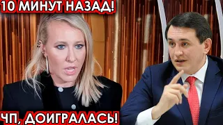 10 минут назад! чп, Доигралась! Собчак, Бородин