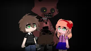 [FNAF] Scream and run meme // Gacha Club // Ft. Elizabeth, Evan (C.C) Afton, and NM Foxy