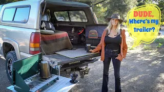 TRUCK CAMPING & COOKING In My NO BUILD Truck Camper Set-Up