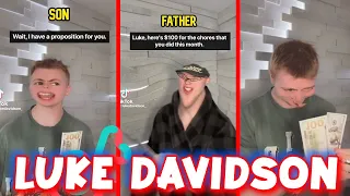 Luke Davidson - Son doubles down his chore money