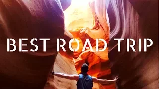 BEST ROAD TRIP: Grand Canyon, Antelope Canyon, Zion, Horseshoe Bend | 4K