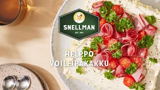 Helppo voileipäkakku