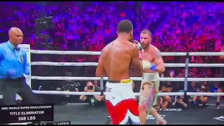 Caleb Plant sent Anthony Dirrell to a deep knockout #ufc #onechampionship #knockout #mma
