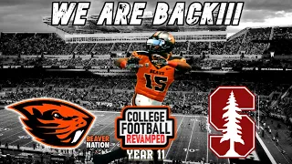 We Back Fam! Lets Get it! | COLLEGE FOOTBALL REVAMPED | NCAA14 | OREGON ST | Season 11 | EP. 121