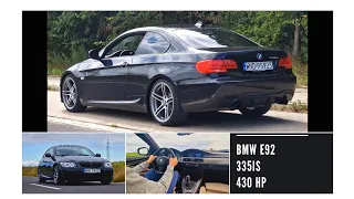 BMW E92 335IS Stage 2+ acceleration, sound, cinematic